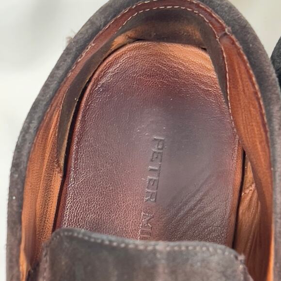 Peter Millar Crafted Slip-on Chukka Leather Suede Boots Shoes Men\'s 9.5M